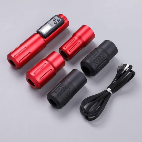Mumbai Tattoo Katana Wierless  Pen Machine ( 4 Grip )