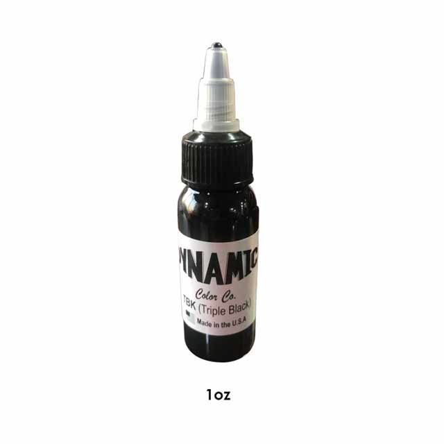Mumbai Tattoo Dynamic Triple Black Tattoo Ink 1oz (30ml) (Pack of 1)