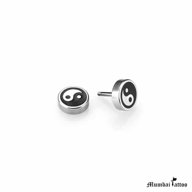 Mumbai Tattoo Ear piercing stud Set of 15 Psc
