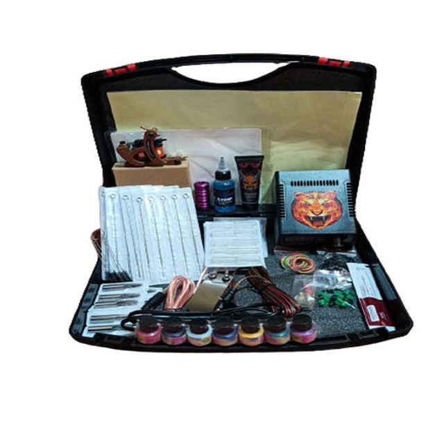 Mumbai Tattoo Beginner’s Kit  With One Machine (Pack of 1)