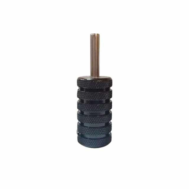 Mumbai Tattoo Aluminum Black Grip 25mm (Pack of 1)