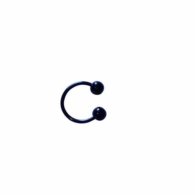 Mumbai Tattoo Black Stud 5 (set of 15)