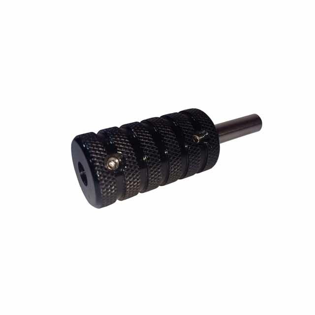 Mumbai Tattoo Aluminum Black Grip 30mm (Pack of 1)