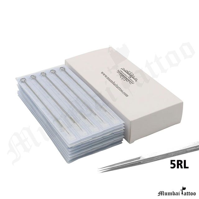  Mumbai Tattoo Needles 5RL box of 50 Pcs