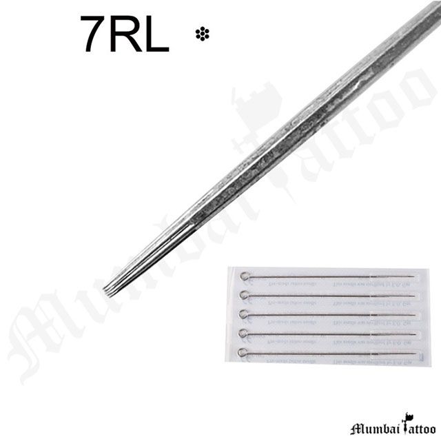 Mumbai Tattoo Needles 7RL box of 50 Pcs.