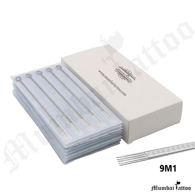 Mumbai Tattoo Needles 9M1 box of 50 Pcs