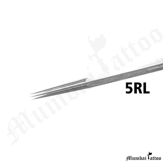 Mumbai Tattoo Katana Standard Katana Standard Needles 5RL Box of 50 Pcs 