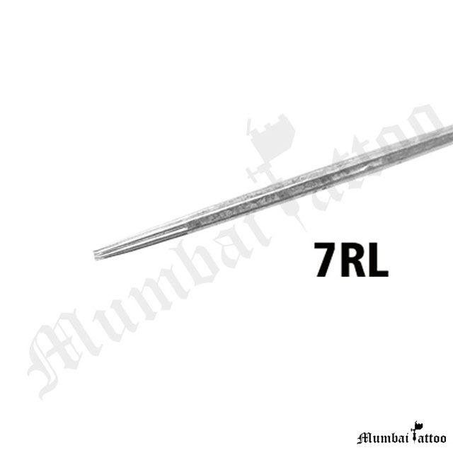  Mumbai Tattoo Katana Premium Needles 7RL Box of 50 Pcs