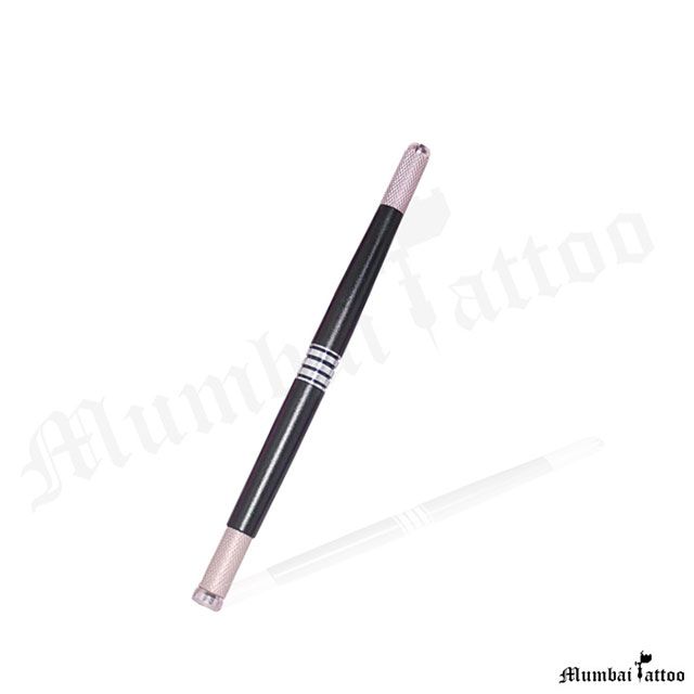 Mumbai Tattoo Black Aluminum Microblading Pen (Pack of 1)