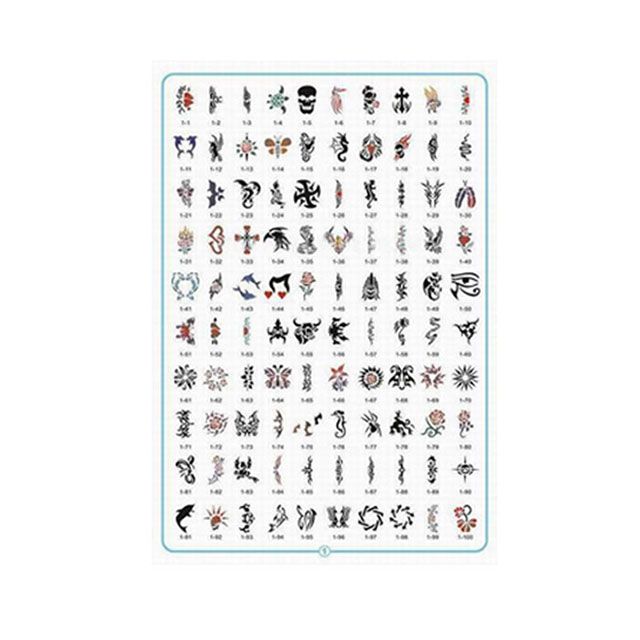 Mumbai Tattoo Stencils Set Book 1