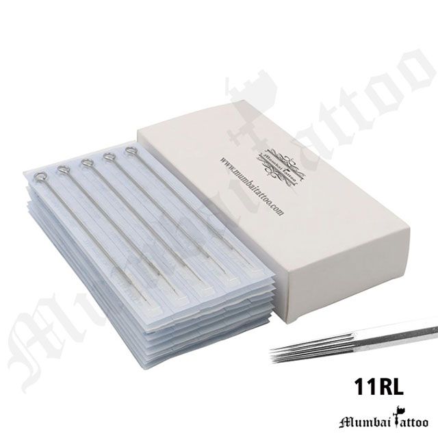 Mumbai Tattoo Needles 11RL box of 50 Pcs