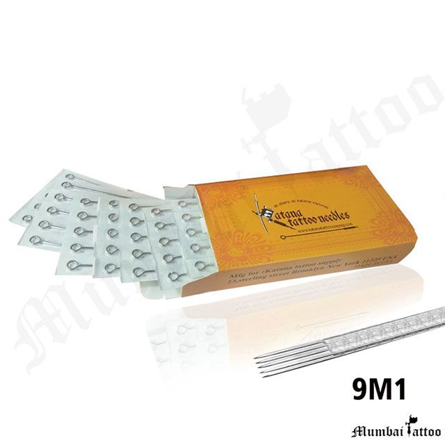Mumbai Tattoo Katana Standard Needles 9M1 (Box of 50 Pcs)