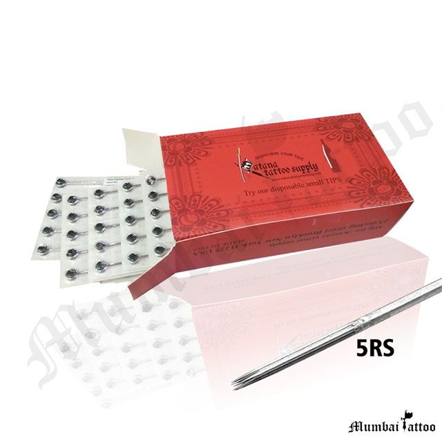  Mumbai Tattoo Katana Premium Needles 5RS Box of 50 Pcs