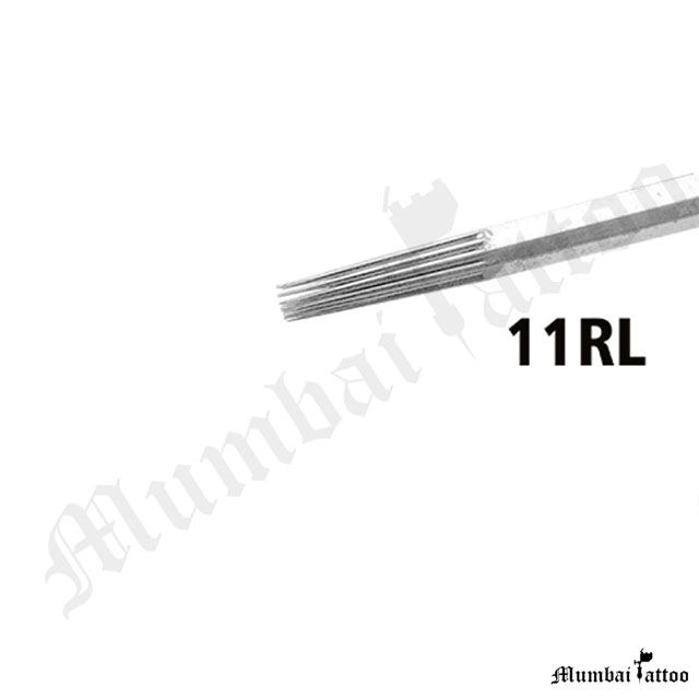 Mumbai Tattoo Katana Premium Needles 11RL Box of 50 Pcs 