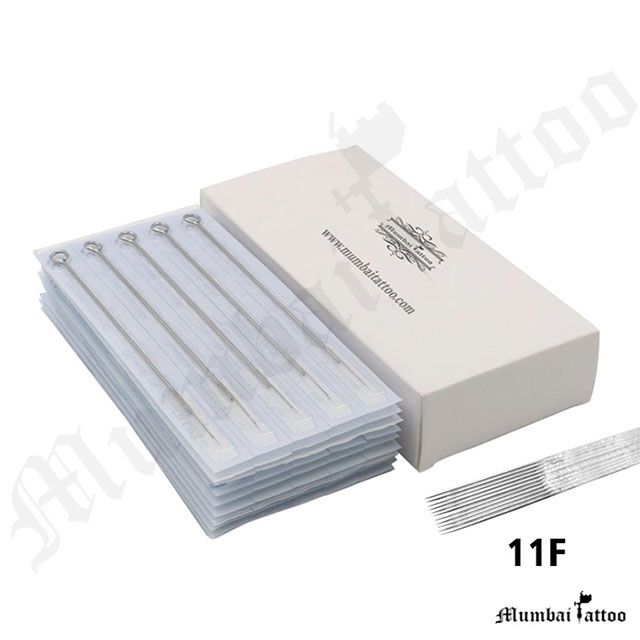 Mumbai Tattoo Needles 11F box of 50 Pcs
