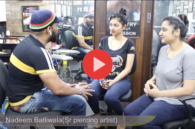 MUMBAI TATTOO NAVEL PIERCING नाभि भेदना