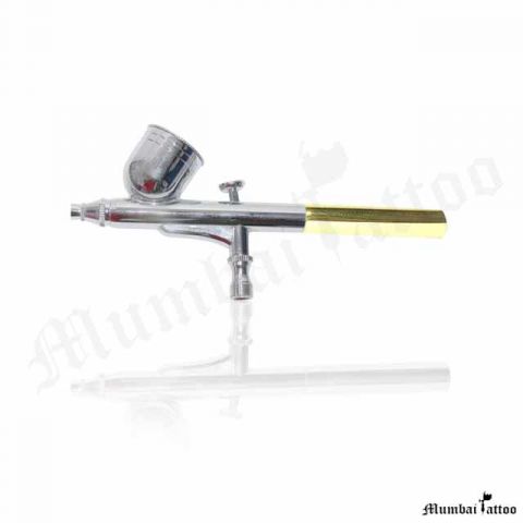 Mumbai Tattoo Small Cup Airbrush (0.2MM & 0.4MM) Nozzle dIa (130)