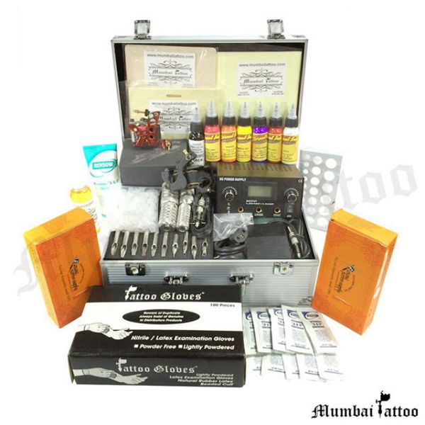 Complete Tattoo Kit with 6 High-Quality Guns