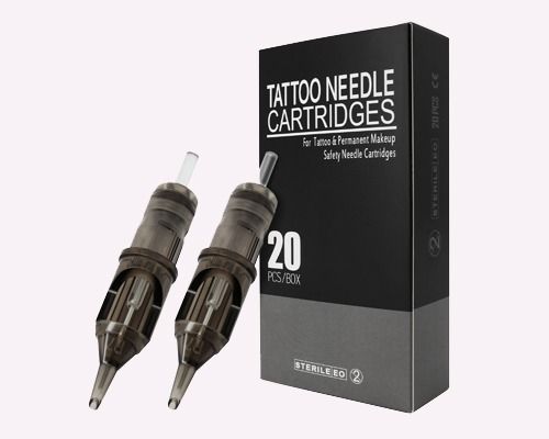 Mumabi Tattoo Tattoo Needle Cartridge 11RM Black Box (Pack of 20)