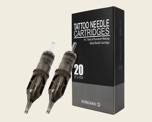 Mumabi Tattoo Tattoo Needle Cartridge 27RM Black Box (Pack of 20)