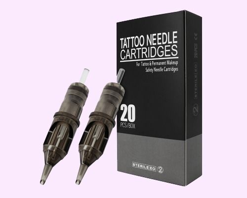 Mumabi Tattoo Tattoo Needle Cartridge 7M1 Black Box (Pack of 20)
