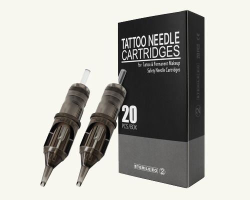 Mumabi Tattoo Tattoo Needle Cartridge 9F Black Box (Pack of 20)
