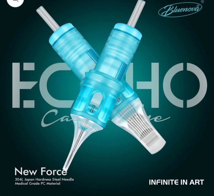 Mumbai Tattoo Blue Nova Needle Cartridge 01RL (Pack of 20 pcs)