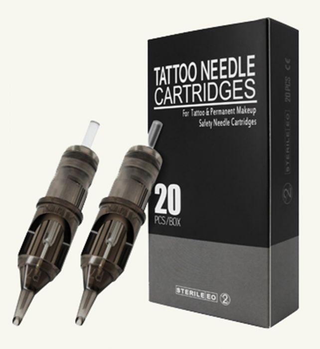 Mumbai Tattoo Tattoo Needle Cartridge 1RL Black Box (Pack of 20)