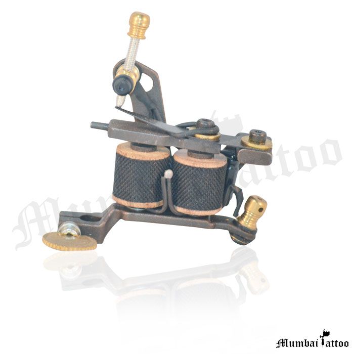 Mumbai Tattoo Hobby Coil Tattoo Machine Gold (Pack of 1)