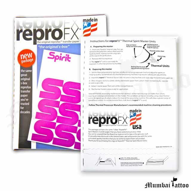 Mumbai Tattoo Spirit Thermal Transfer Sheet Pack of 100 Pcs ( Made In USA )