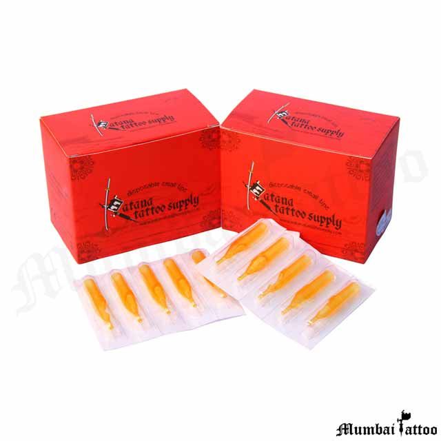 Mumbai Tattoo Katana Disposable Small Plastic Tips 