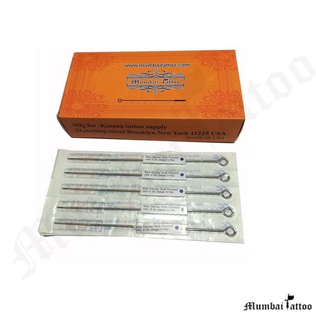 Mumbai Tattoo Katana Standard Needles 7RS Box of 50 Pcs 