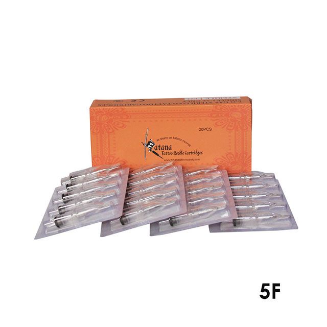 Mumbai Tattoo Katana Standard Cartridge Needles 5F Box of 20 Pcs 