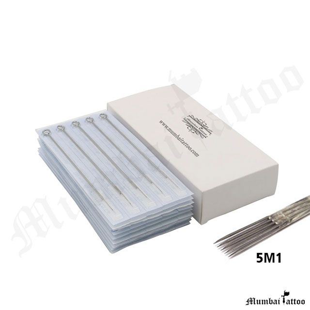 Mumbai Tattoo Needles 5M1 box of 50 Pcs