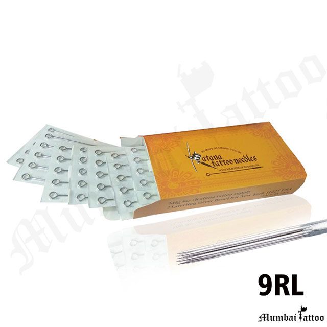 Mumbai Tattoo Katana Standard Needle 9RL (Box of 50 Pcs)