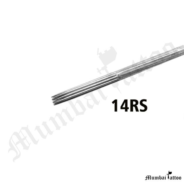 Mumbai Tattoo Katana Premium Needles 14RS Box of 50 Pcs 