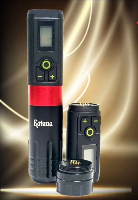 Mumbai Tattoo Katana Digital Dual Battery Wireless Pen Machine